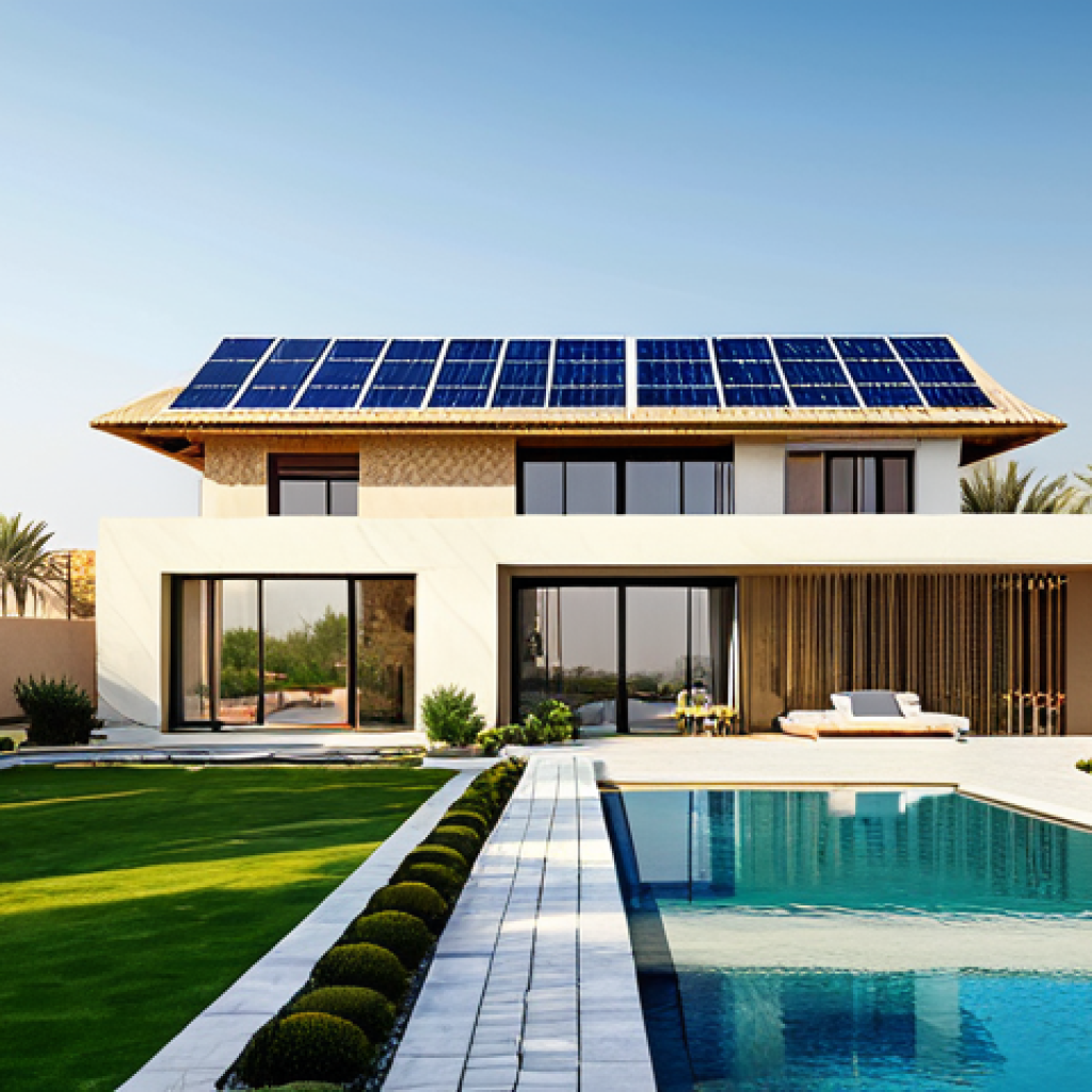 신재생에너지발전설비 필기시험 준비 시 추천 교재 - Modern Sustainable Home in Dubai**

"A stunning architectural rendering of a modern, eco-friendly ho...